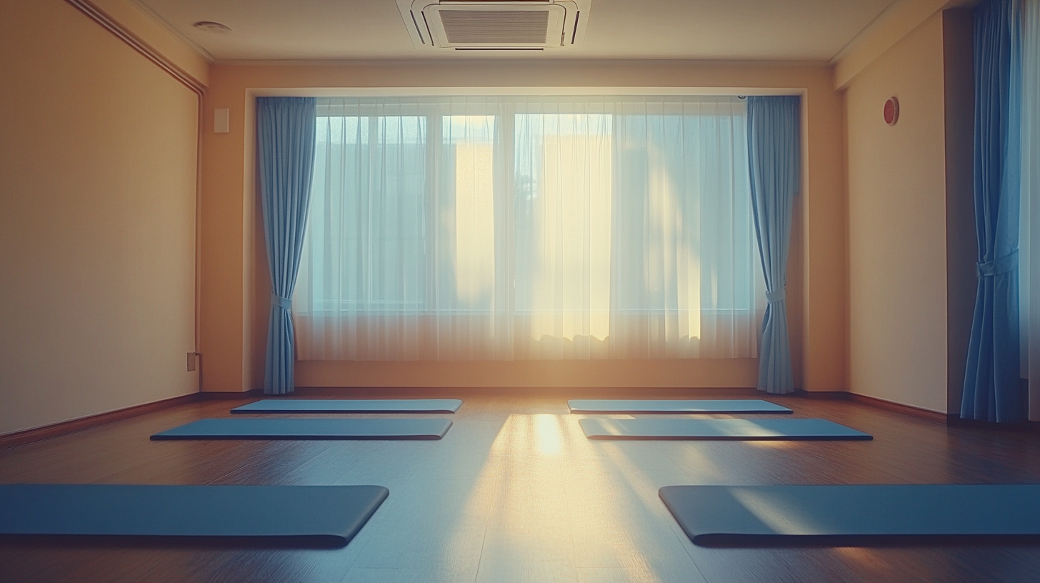 Панорама нашого йога-центру з затишними залами для практик